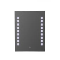 Tükör indirekt LED-es megvilágítással, érintőkapcsolóval, 60×80 cm – 60 x 80 cm